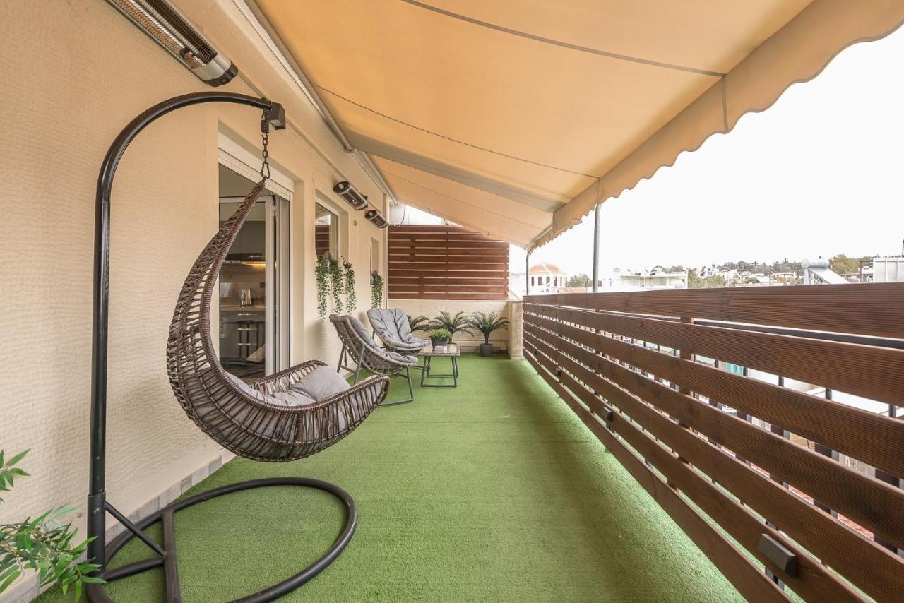 Апартаменти Petralona Stylish Penthouse Афіни Екстер'єр фото